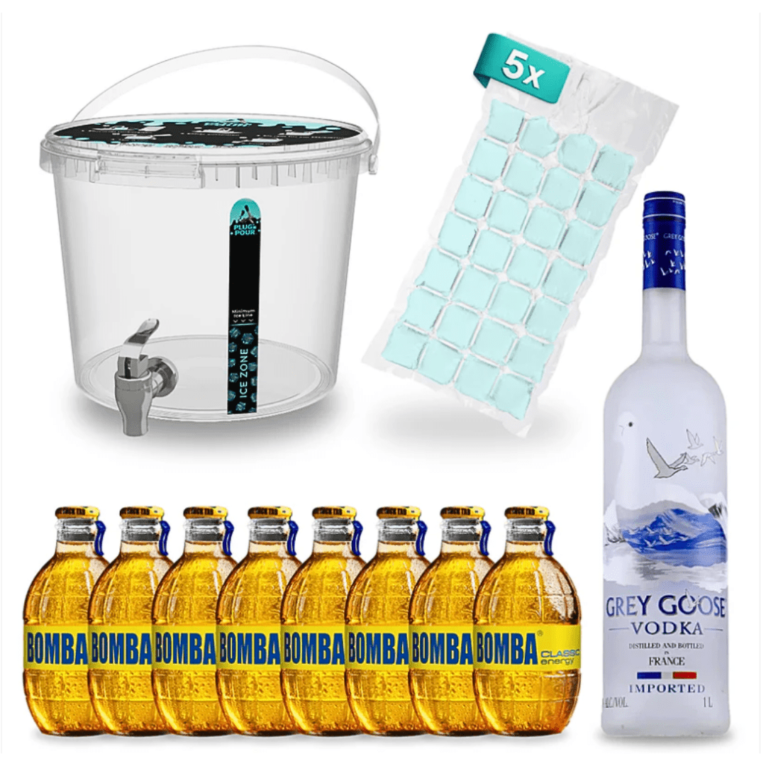 Sip Tank – Cocktail Set – Vodka E Nuke Bomba Energy - TwentyFourParty