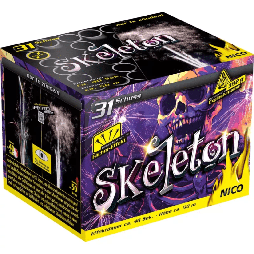 Skeleton, 31 Schuss - TwentyFourParty