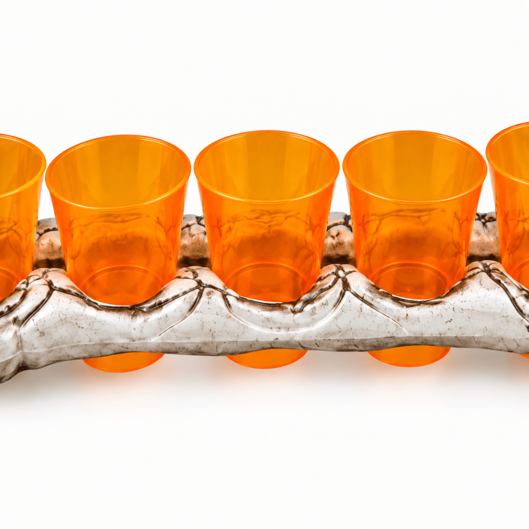 Skelettarm Shotgläser Set 5 x 37 ml - TwentyFourParty