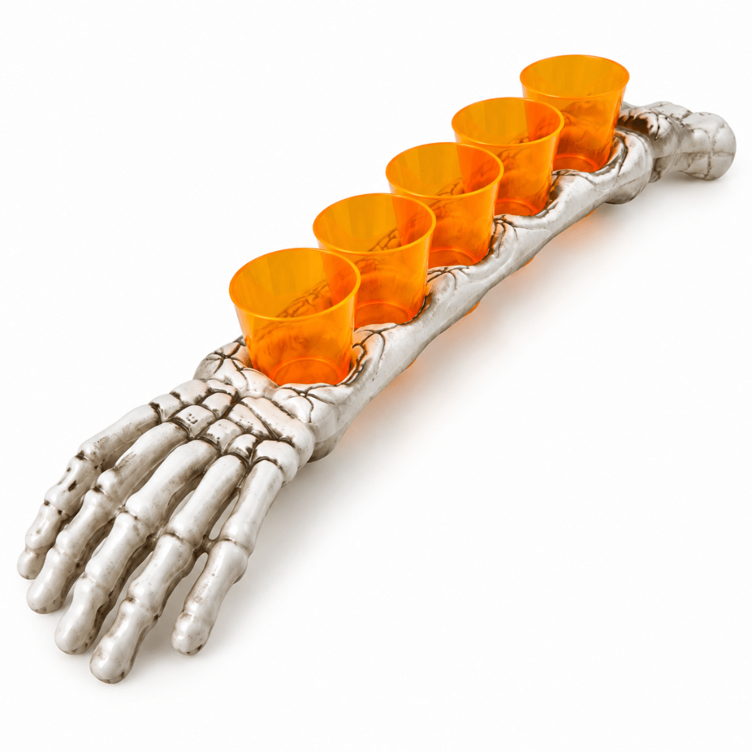 Skelettarm Shotgläser Set 5 x 37 ml - TwentyFourParty
