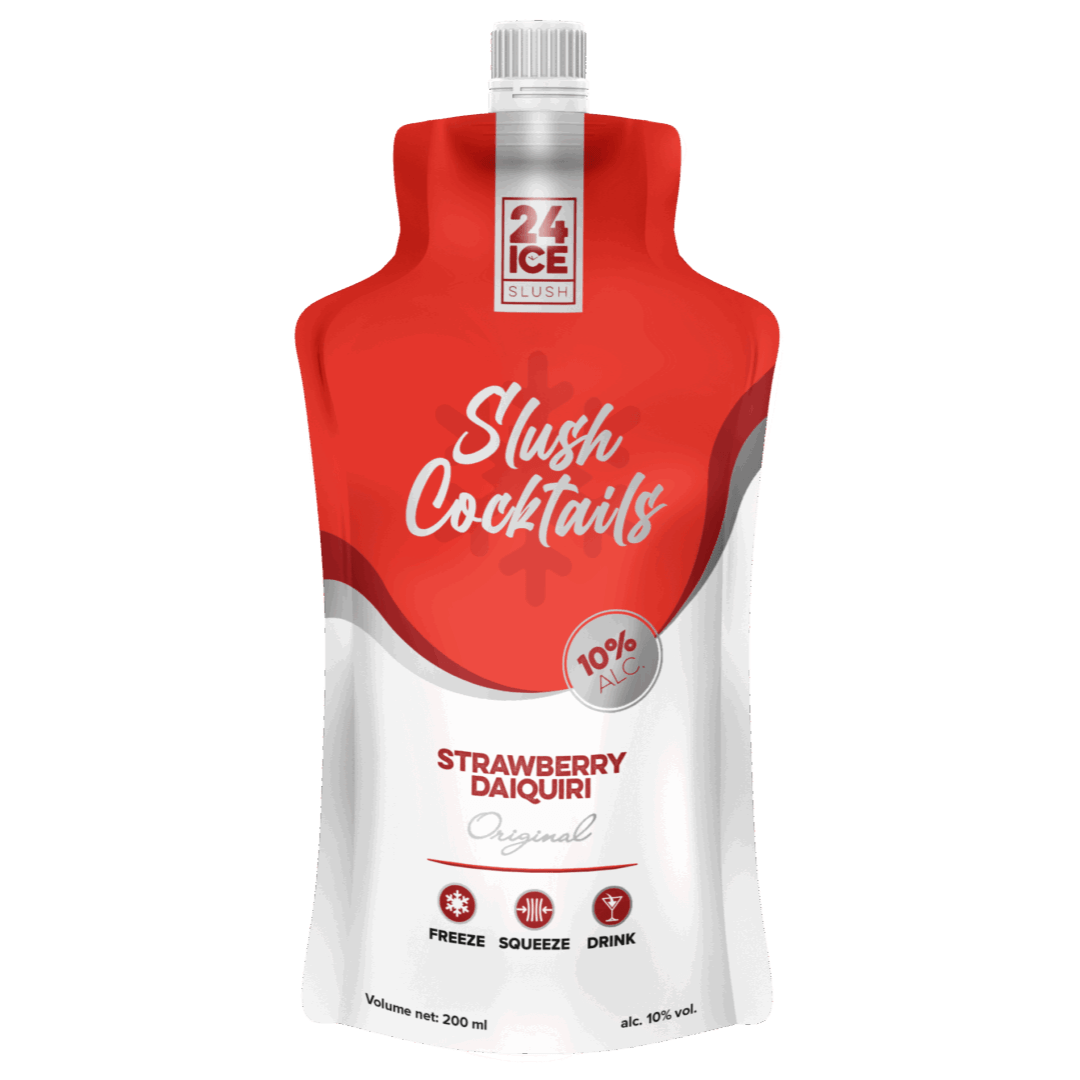 Slush Cocktail Strawberry Daiquiri - TwentyFourParty