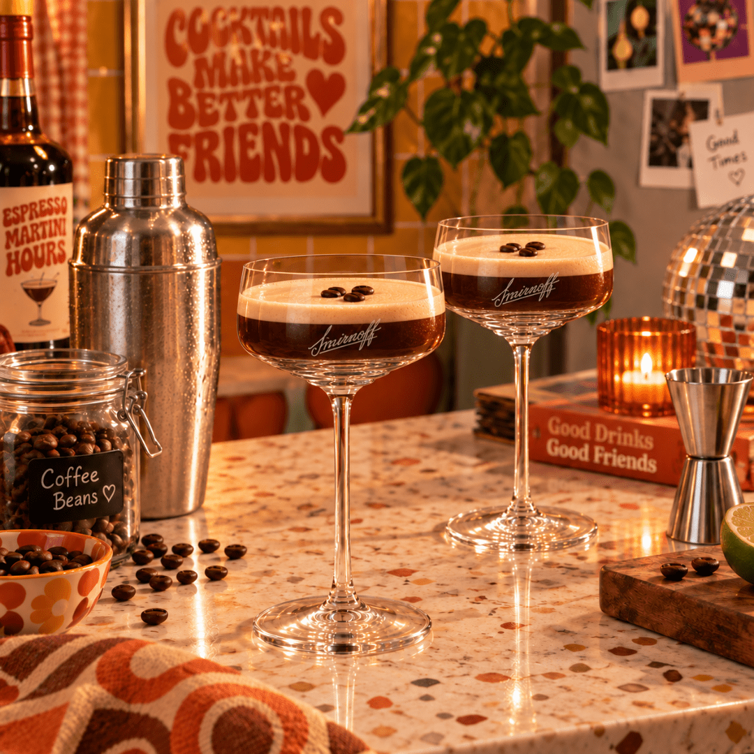 Smirnoff Cocktailschale 170 ml 6 Stück - TwentyFourParty