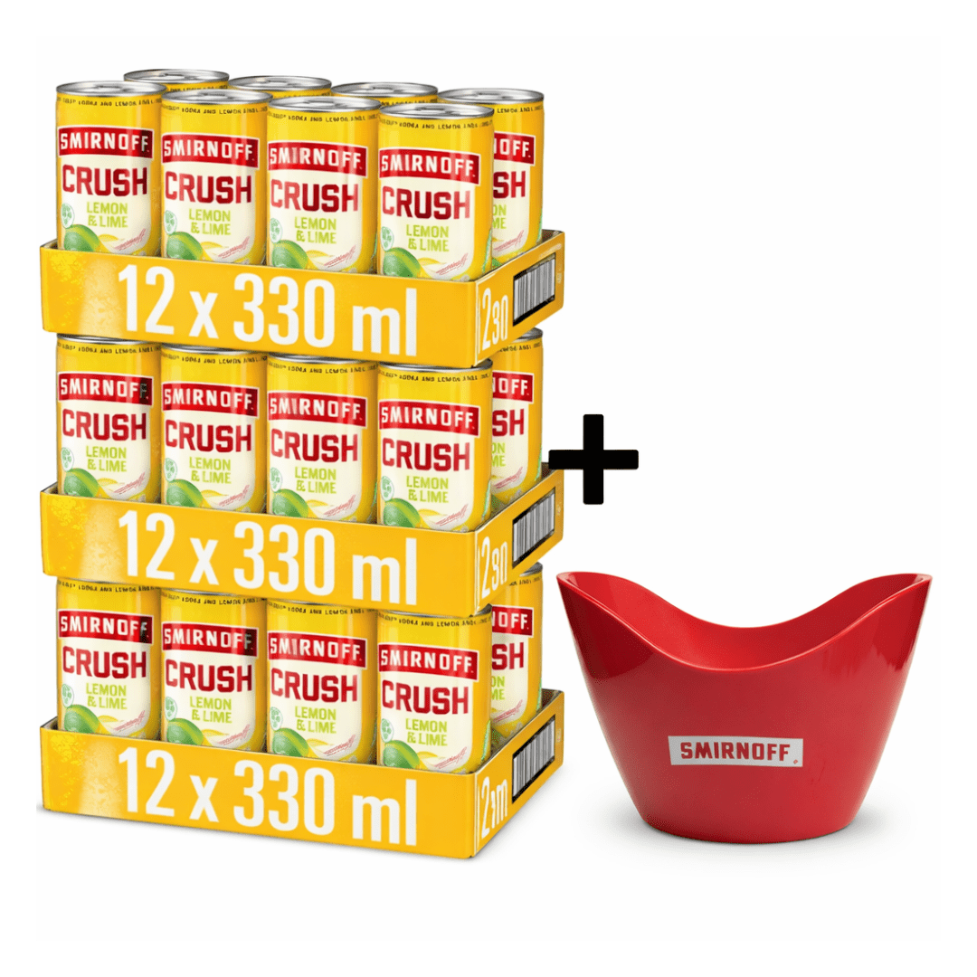 Smirnoff Crush Lemon & Lime - TwentyFourParty