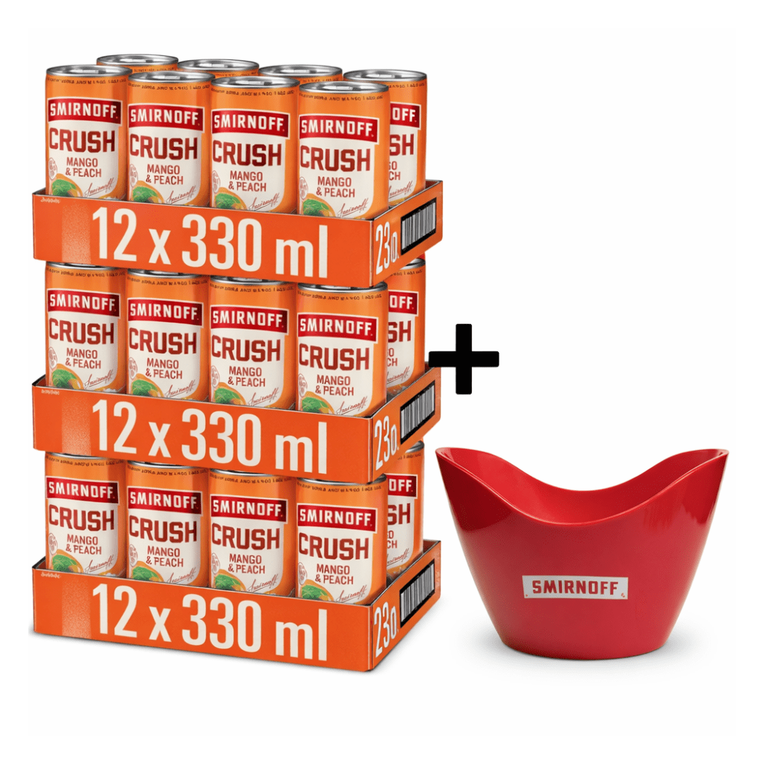 Smirnoff Crush Mango & Peach - TwentyFourParty