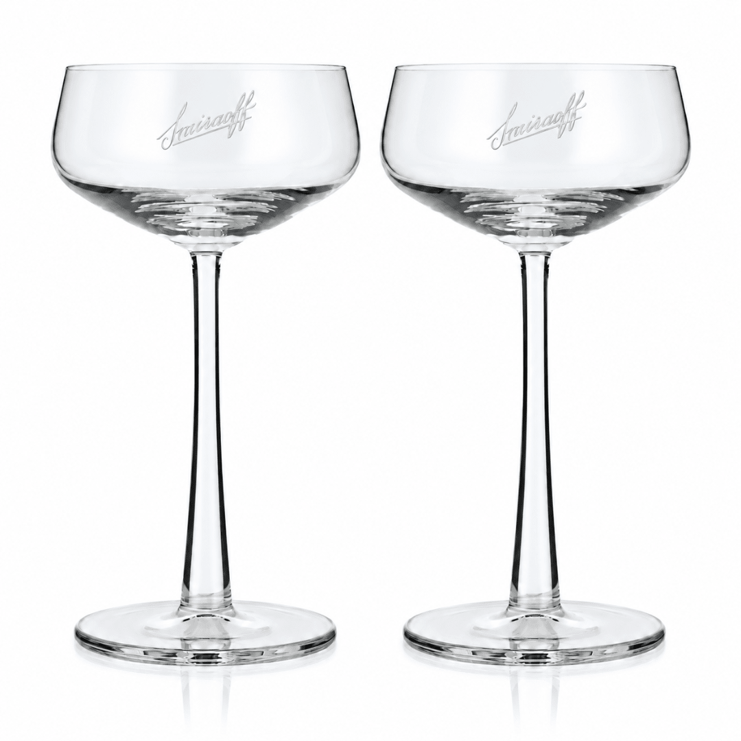 Smirnoff Pornstar Martini Set mit Passoã, Prosecco & 2 Gläsern - TwentyFourParty