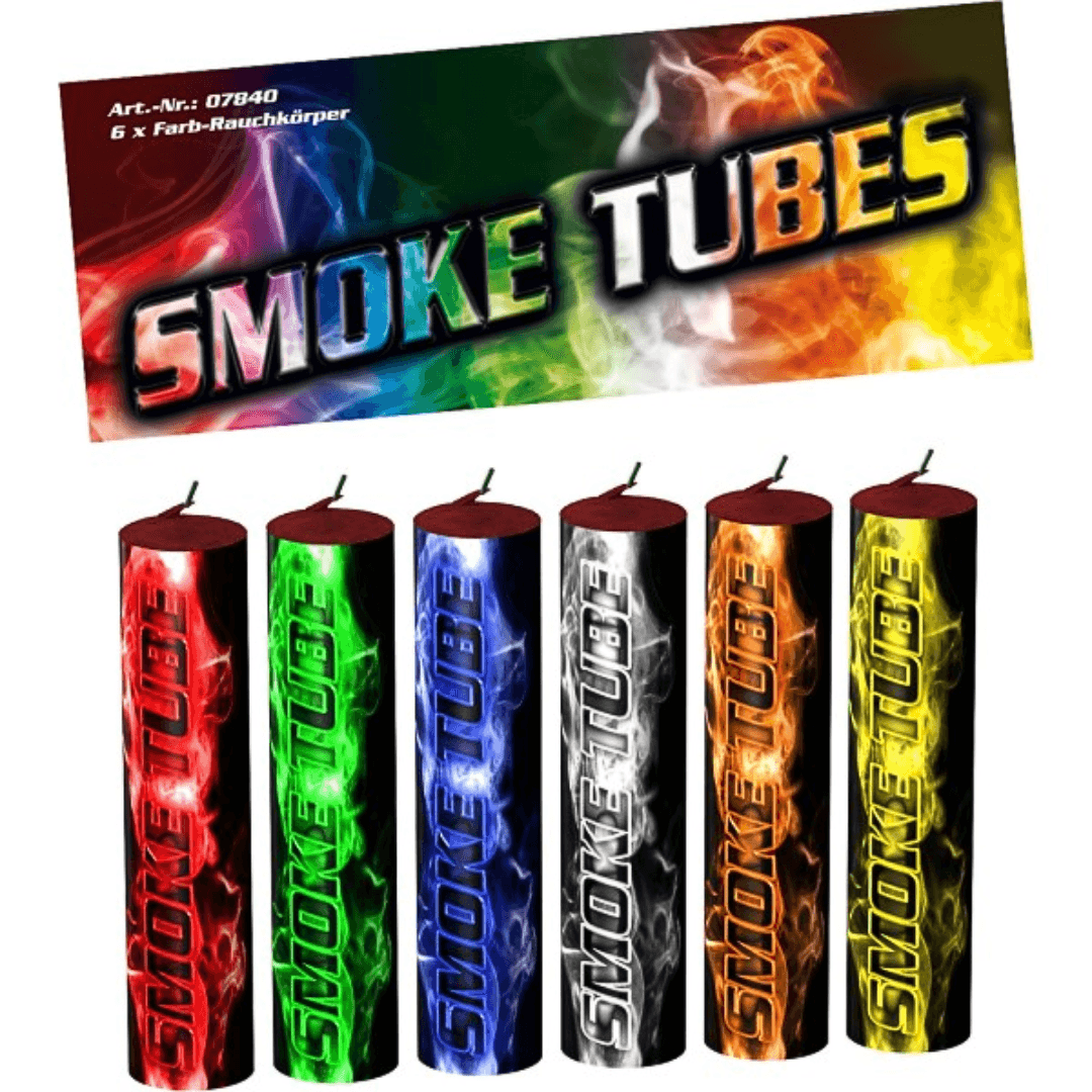 Smoke Tubes/ Rauchfackeln 6er Beutel - TwentyFourParty
