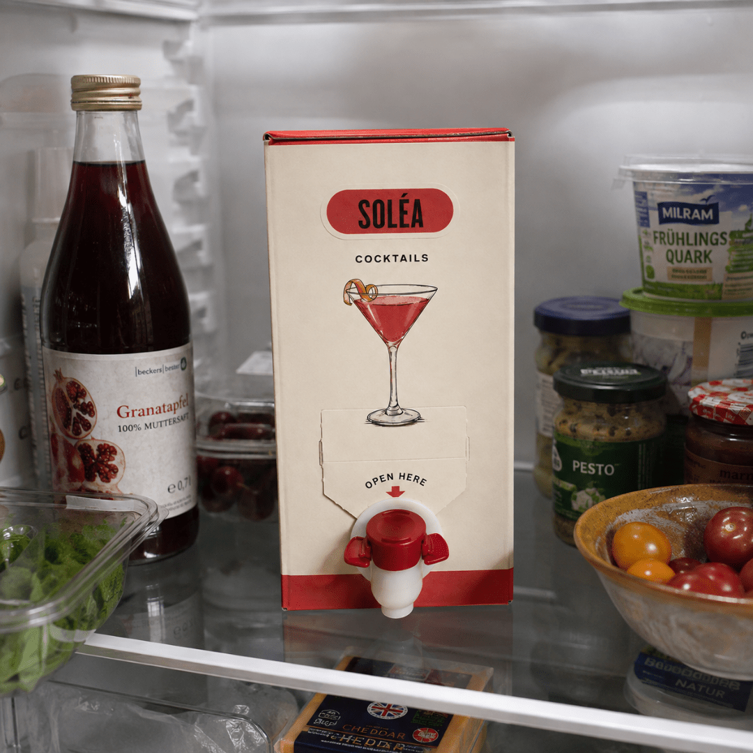 Soléa Cosmopolitan 1,5 l – Fertigcocktail mit Zapfhahn - TwentyFourParty