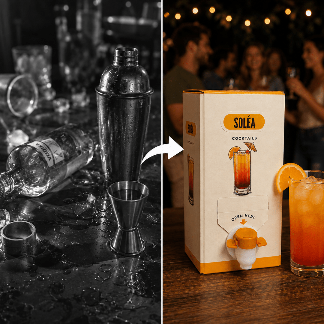 Soléa Sex on the Beach 1,5 l – Cocktail mit Zapfhahn - TwentyFourParty
