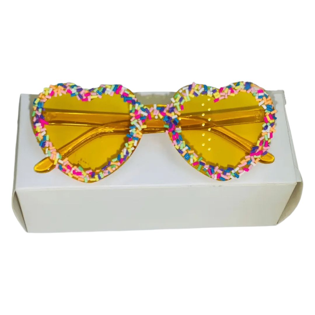 Sonnenbrille Herz Streusel - TwentyFourParty