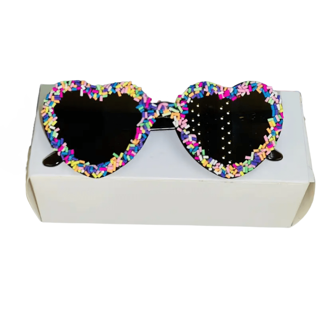 Sonnenbrille Herz Streusel - TwentyFourParty