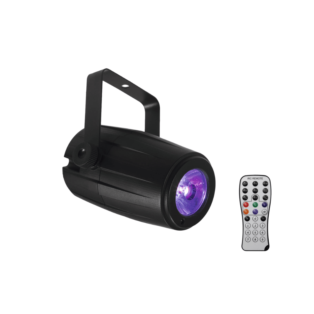 Spiegelkugel Set 20 cm mit Motor & RGBW LED Spot - TwentyFourParty