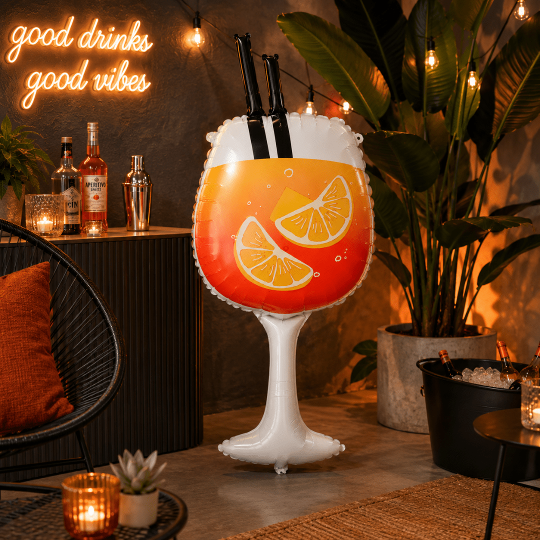 Spritz Cocktail Folienballon XXL - TwentyFourParty