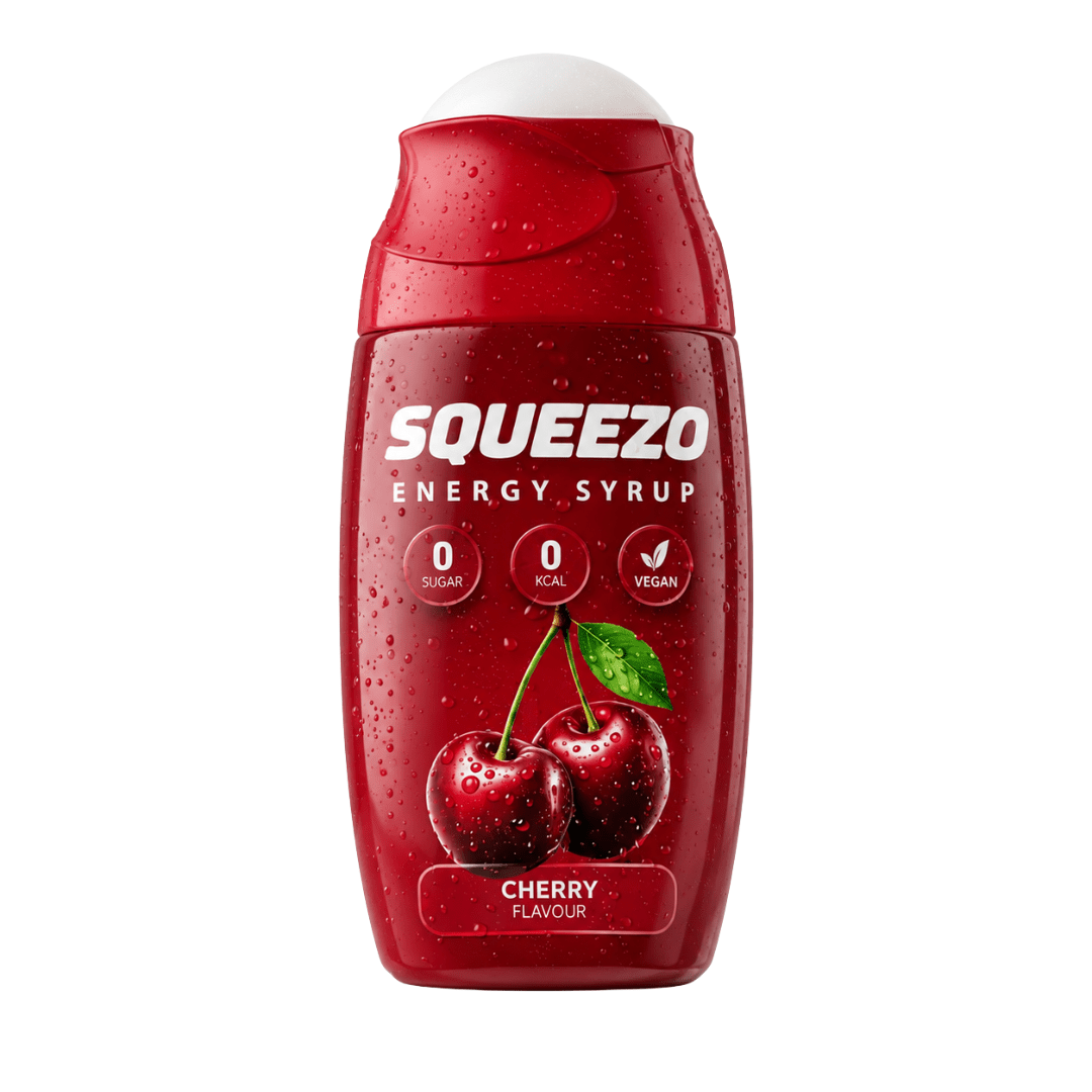 SQUEEZO Cherry Energy Sirup - TwentyFourParty