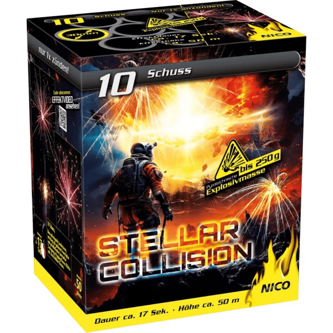 Stellar Collision, 10 Schuss - TwentyFourParty