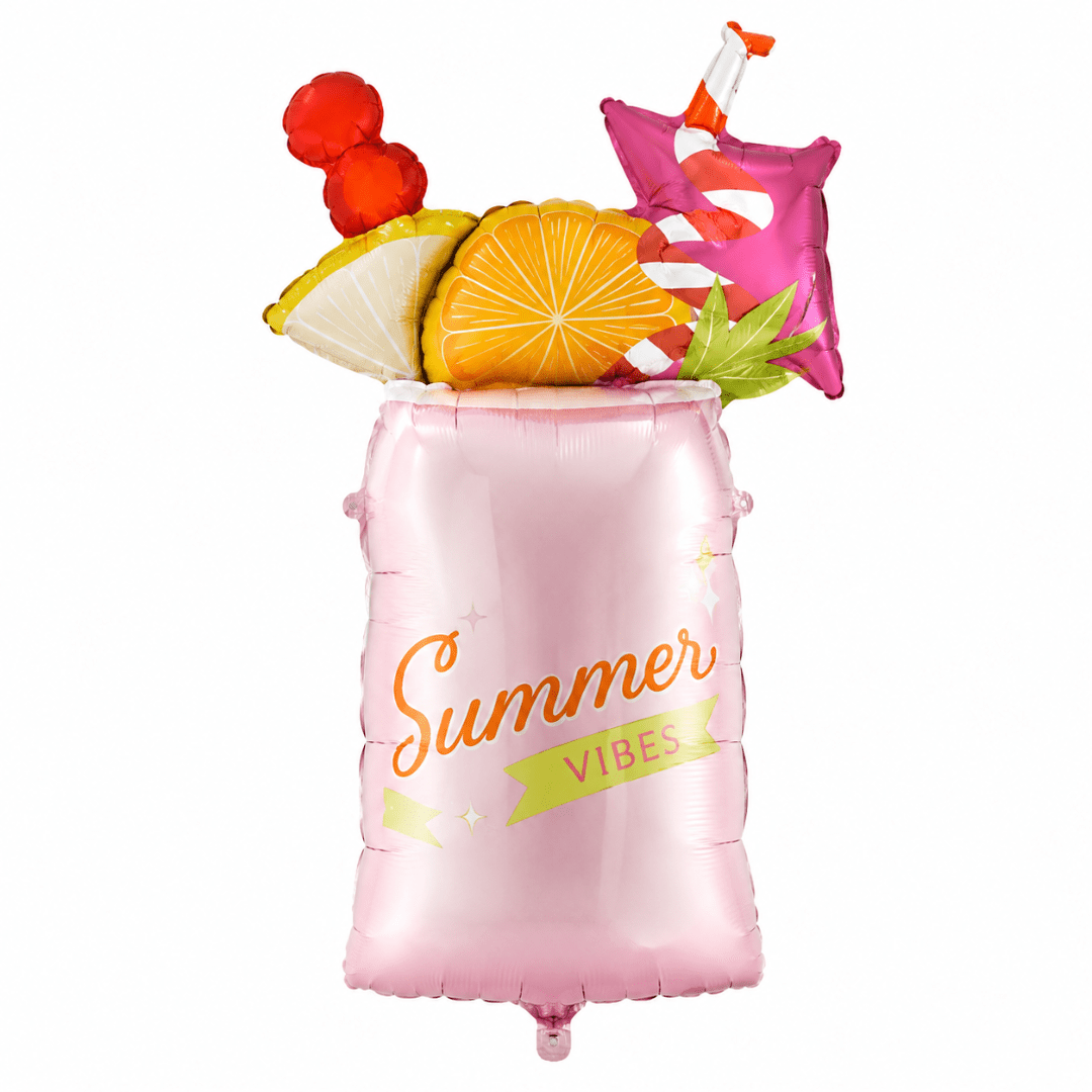 Summer Vibes Cocktail Folienballon XXL - TwentyFourParty