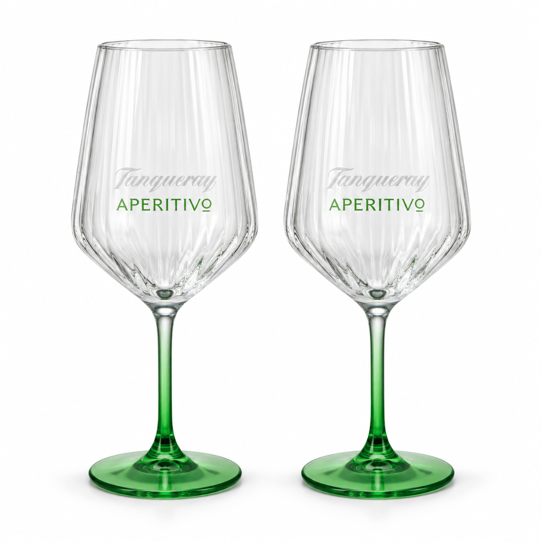 Tanqueray Pink Grapefruit Aperitivo Spritz Set mit 2 Gläsern - TwentyFourParty