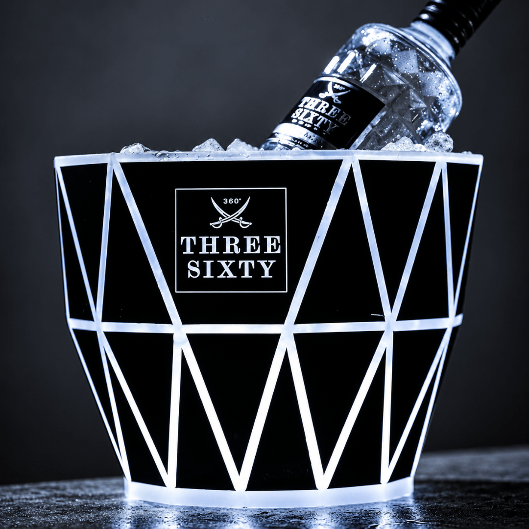 Three Sixty Ice Bucket Premium LED Flaschenkühler - TwentyFourParty