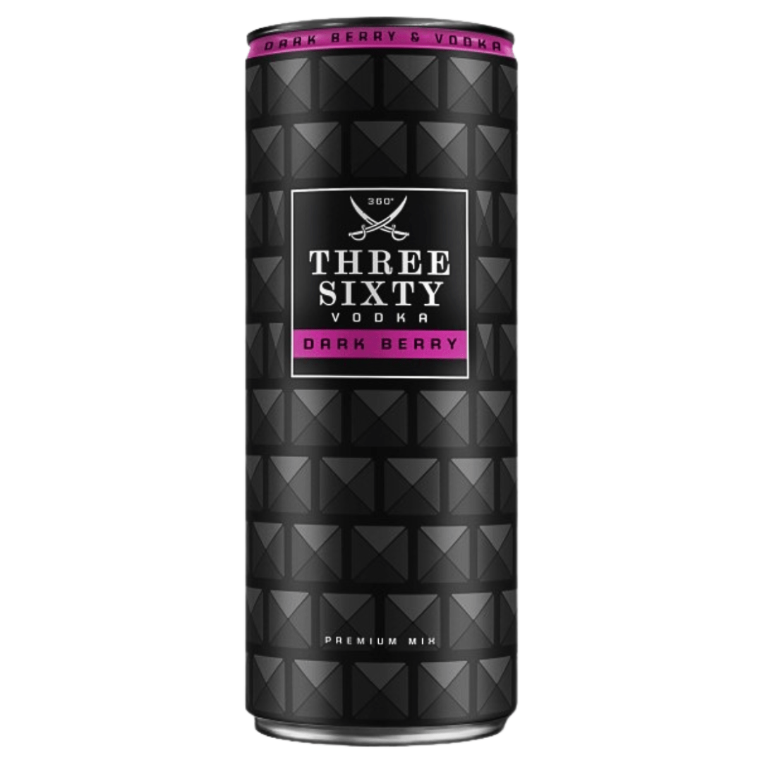 THREE SIXTY Vodka Dark Berry - TwentyFourParty