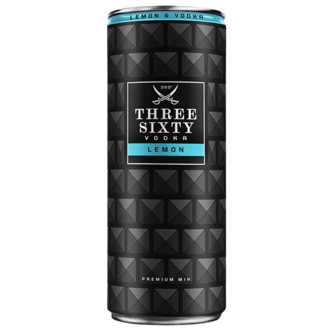 THREE SIXTY Vodka Lemon - TwentyFourParty