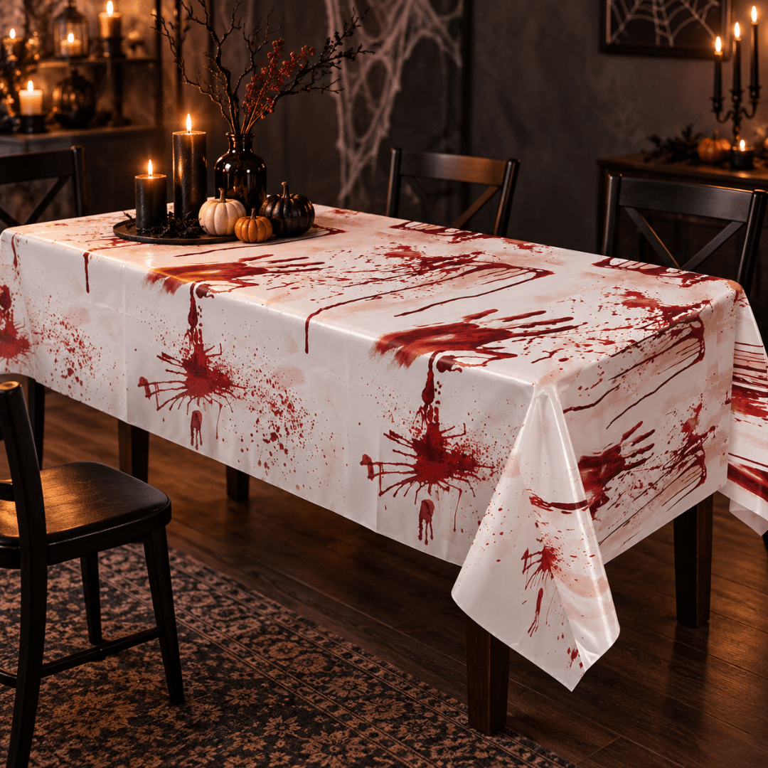 Tischdecke Bloody Horror 270 x 136 cm - TwentyFourParty