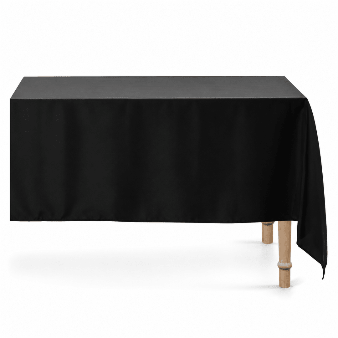 Tischdecke Schwarz 180 x 300 cm - TwentyFourParty