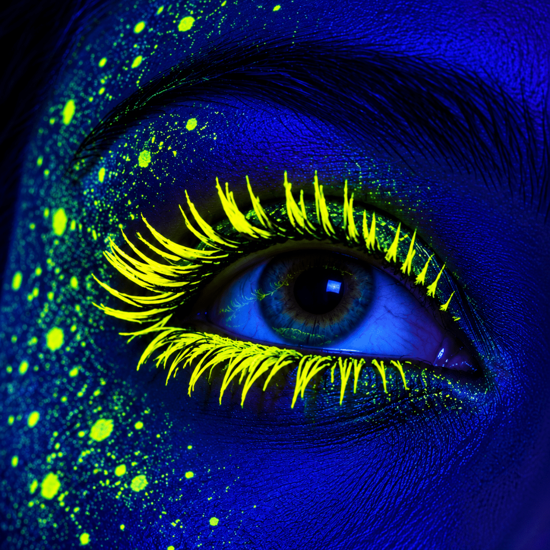 UV Mascara Neon Gelb 8 ml - TwentyFourParty