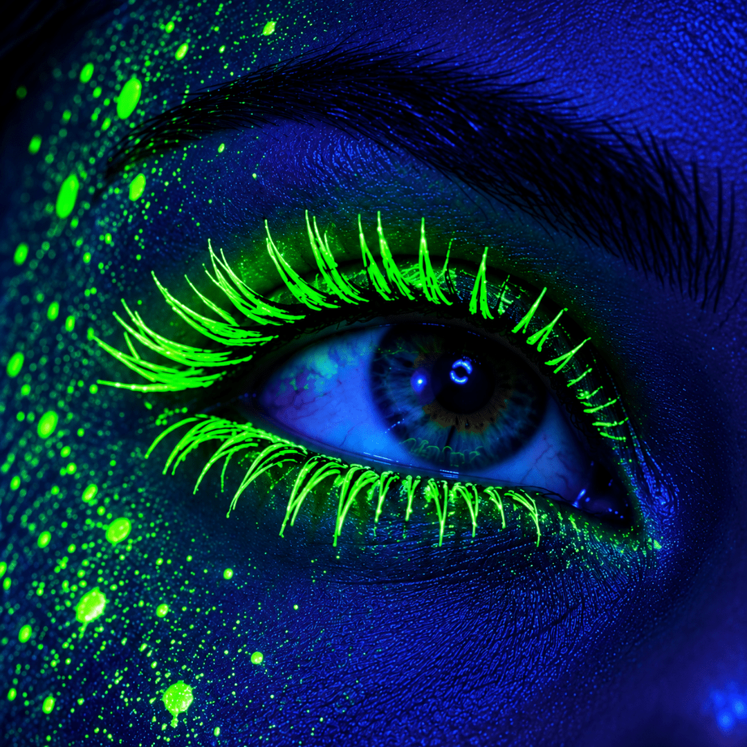 UV Mascara Neon Grün 8 ml - TwentyFourParty