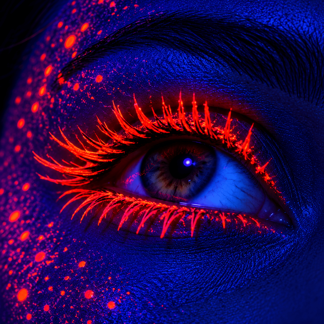 UV Mascara Neon Rot 8 ml - TwentyFourParty