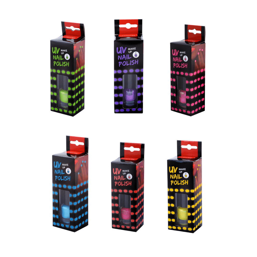 UV - Nagellack leuchtet in der Nacht Make - up bunt 7 ml - TwentyFourParty