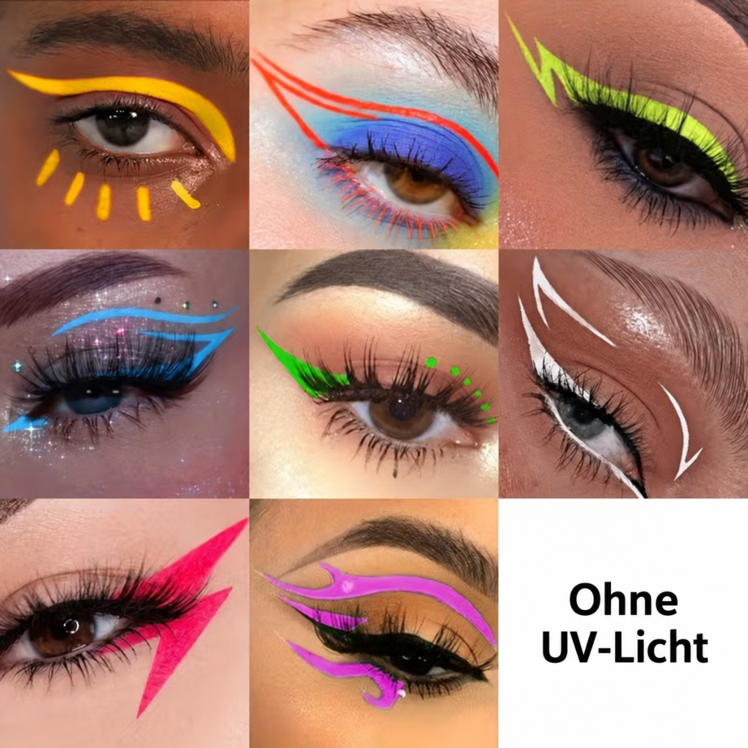 UV Neon Eyeliner 7er-Set - TwentyFourParty