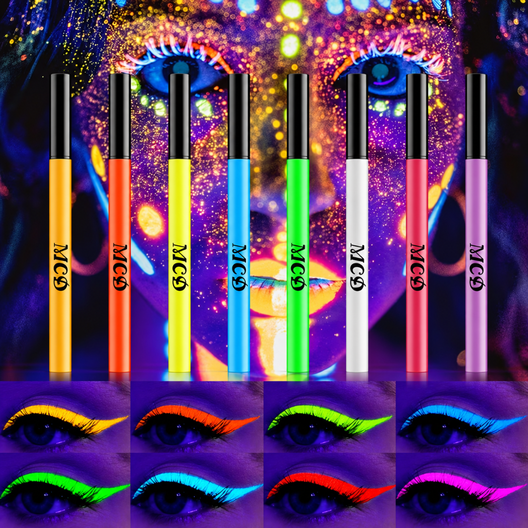 UV Neon Eyeliner 7er-Set - TwentyFourParty