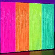 UV Partyvorhang 4er - Pack - TwentyFourParty