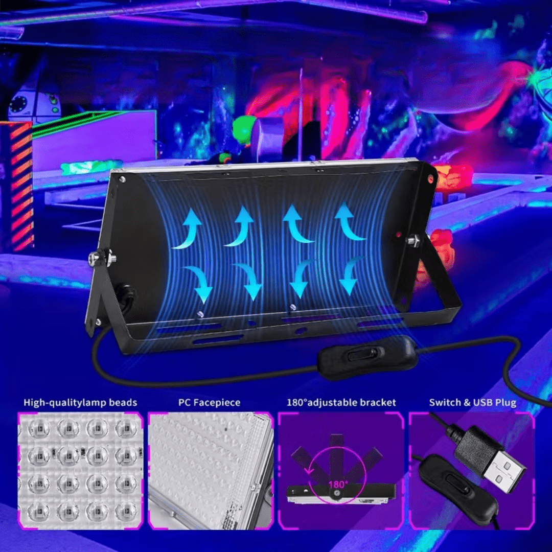 UV Schwarzlicht Strahler - TwentyFourParty