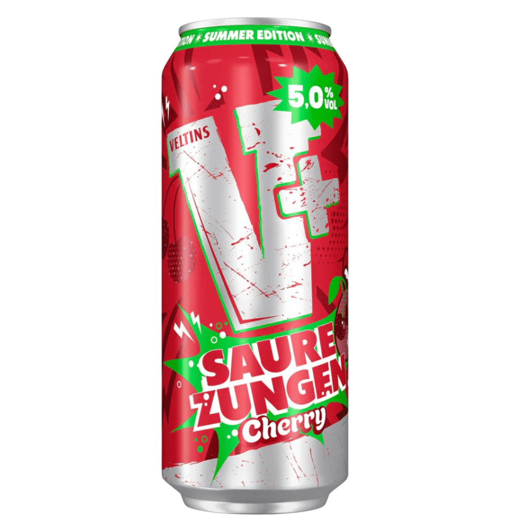 Veltins V+ Saure Zungen Cherry 0,5 l - TwentyFourParty