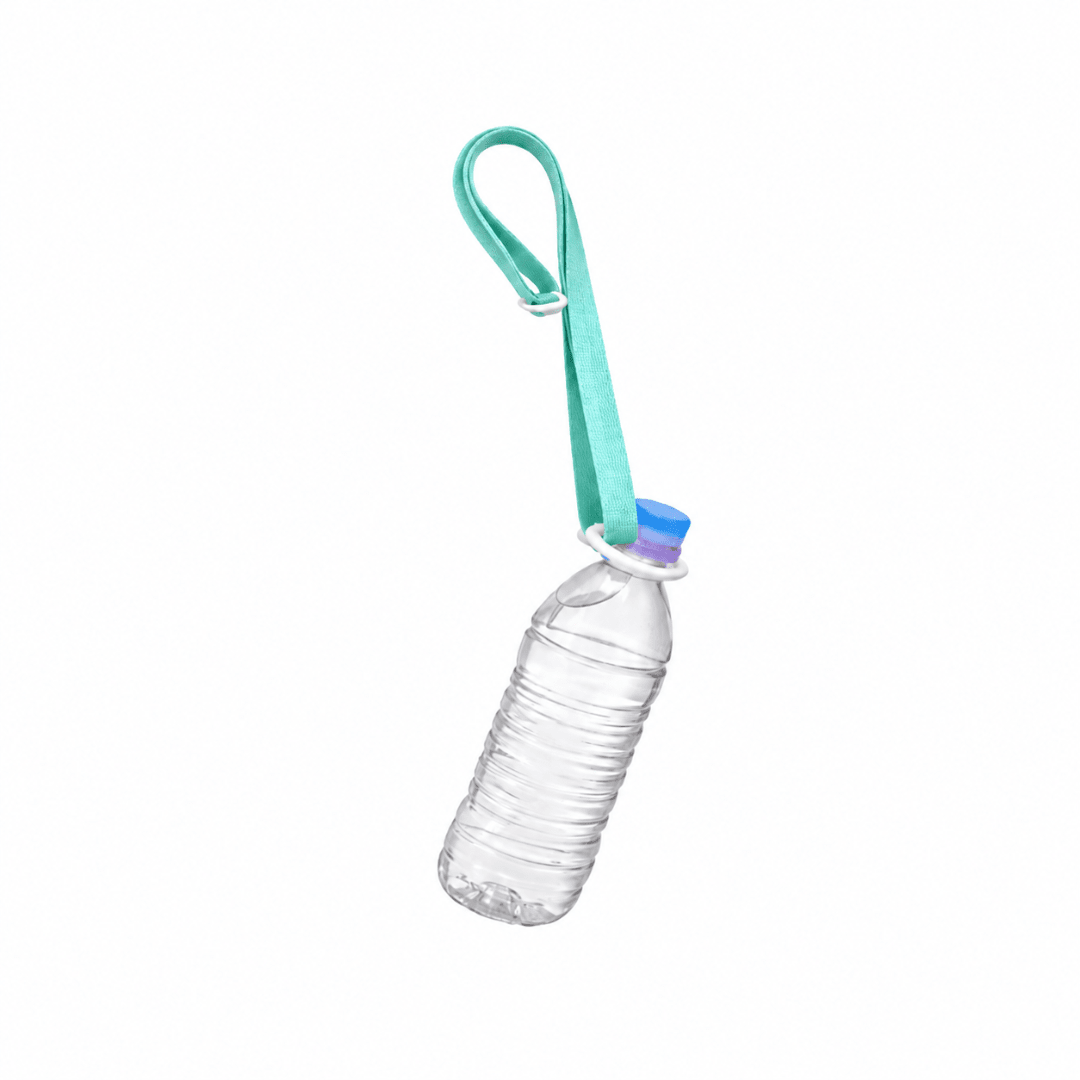 Verstellbarer Flaschenhalter mit Schultergurt Mint - TwentyFourParty