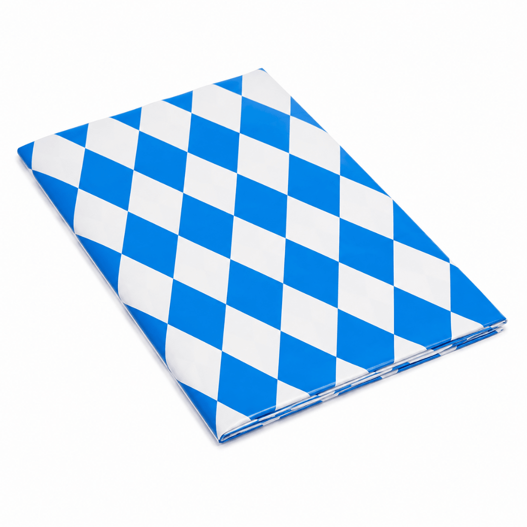 Wanddeko Bayrische Raute Blau Weiß - TwentyFourParty