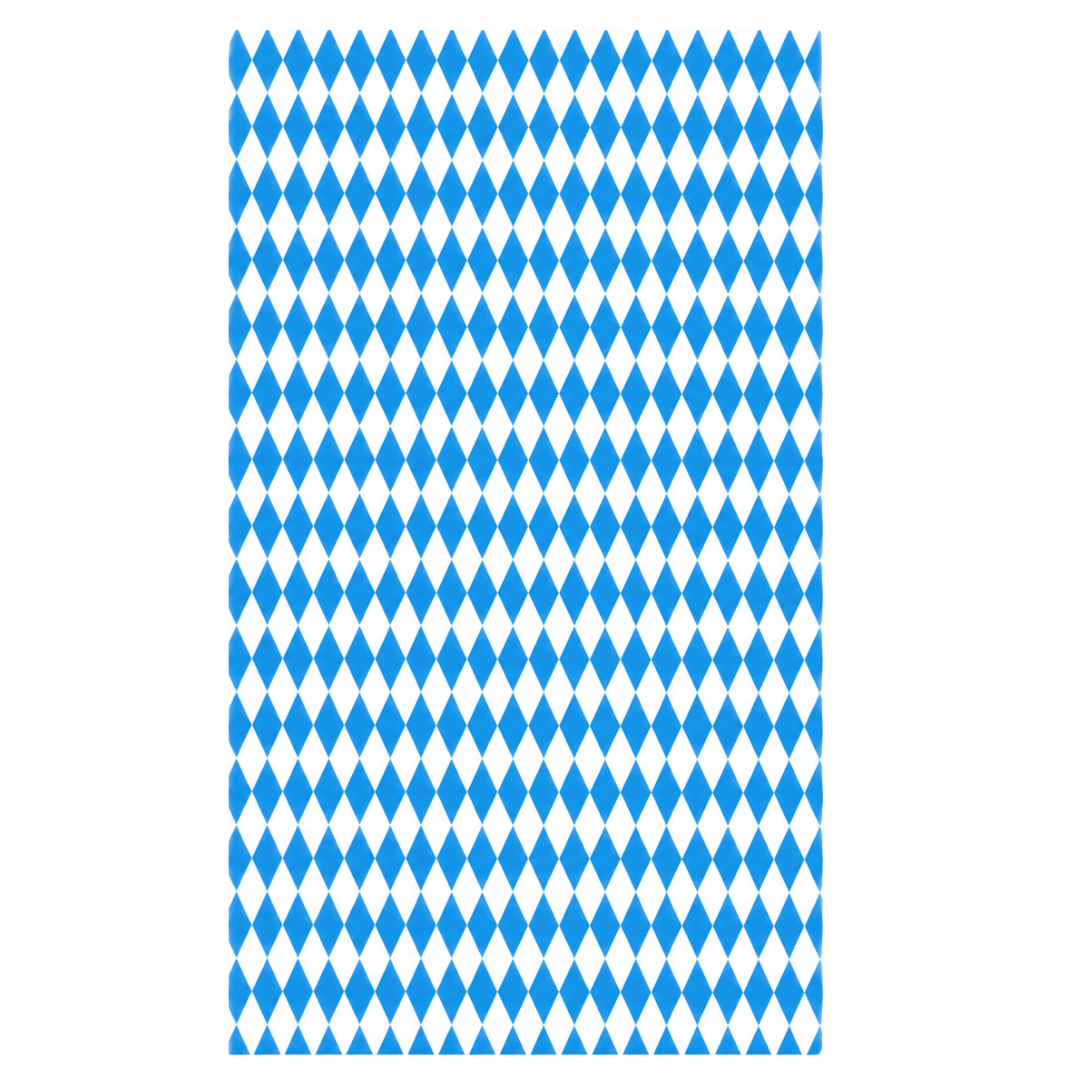 Wanddeko Bayrische Raute Blau Weiß - TwentyFourParty