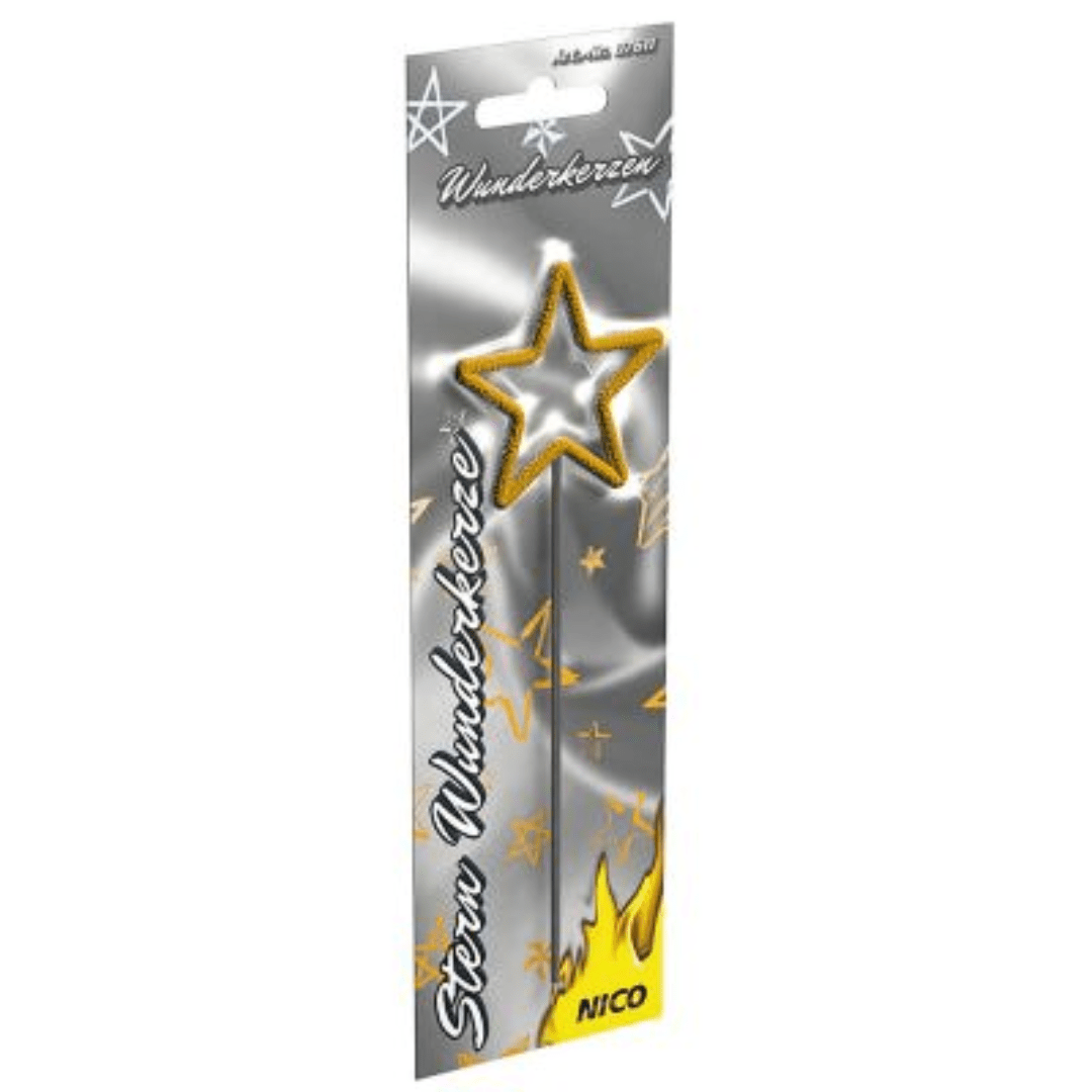 Wunderkerze Stern - TwentyFourParty