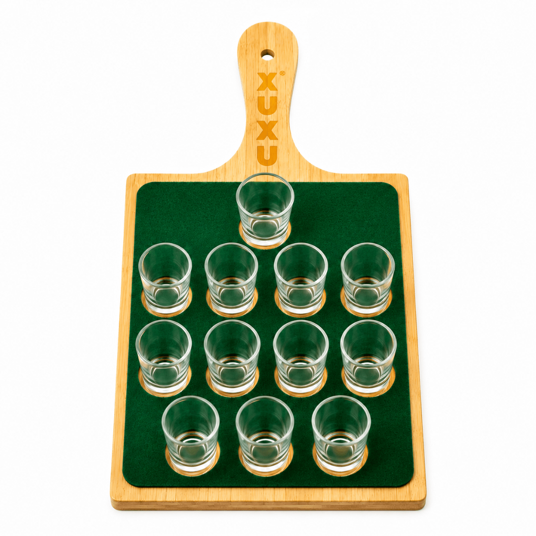 XUXU Party Set – 6 Flaschen + Shot-Tablett gratis - TwentyFourParty