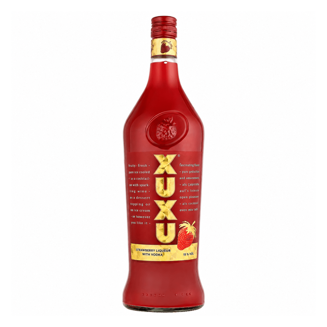 XUXU Strawberry 0,7 l – Erdbeerlikör mit Vodka - TwentyFourParty