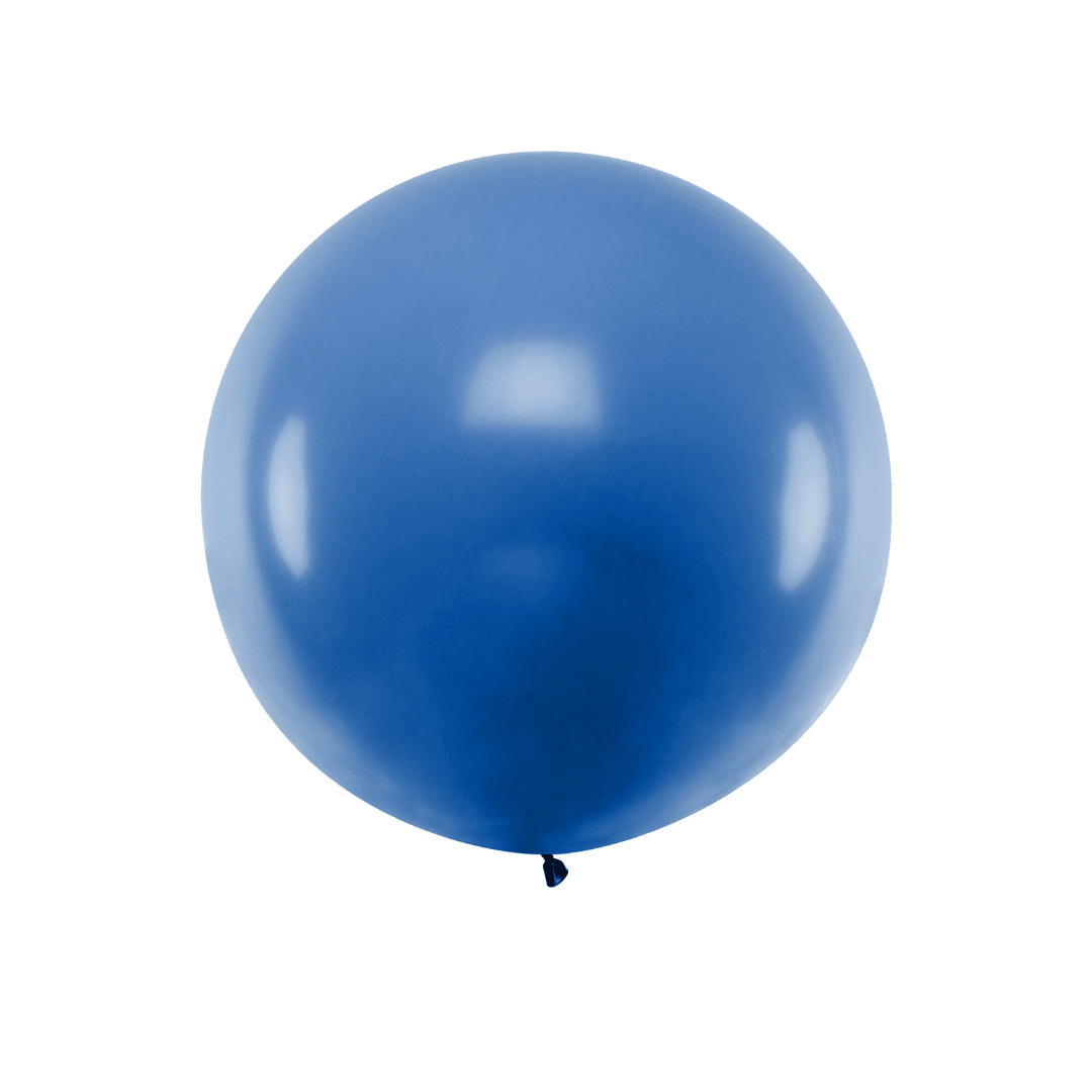 XXL Ballon Blau 1 Meter - TwentyFourParty