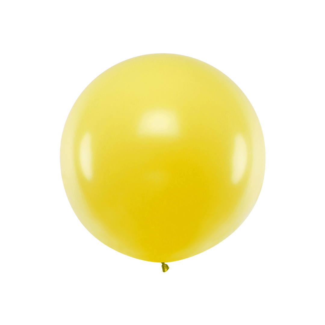XXL Ballon Gelb 1 Meter - TwentyFourParty