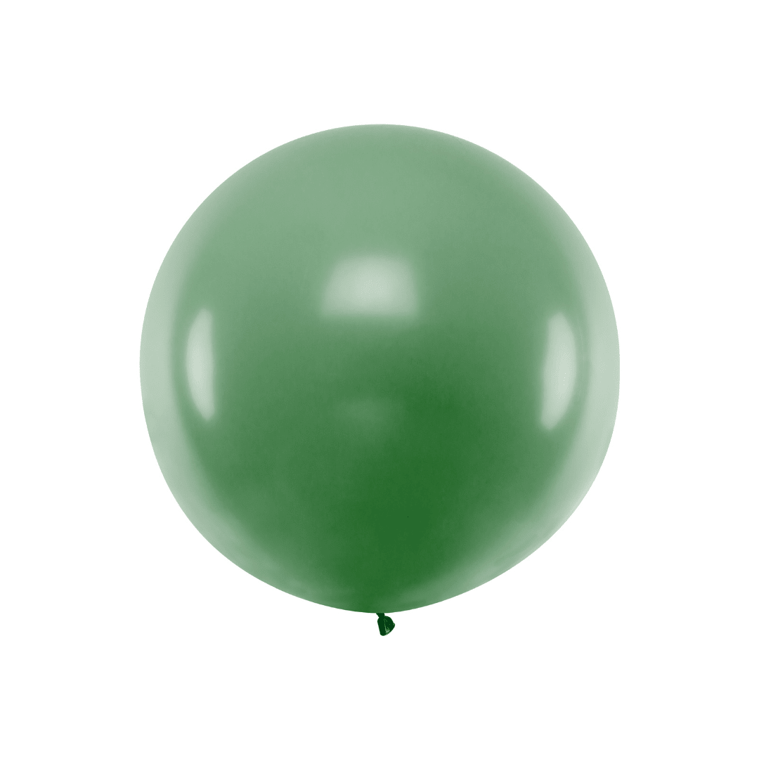 XXL Ballon Grün 1 Meter - TwentyFourParty