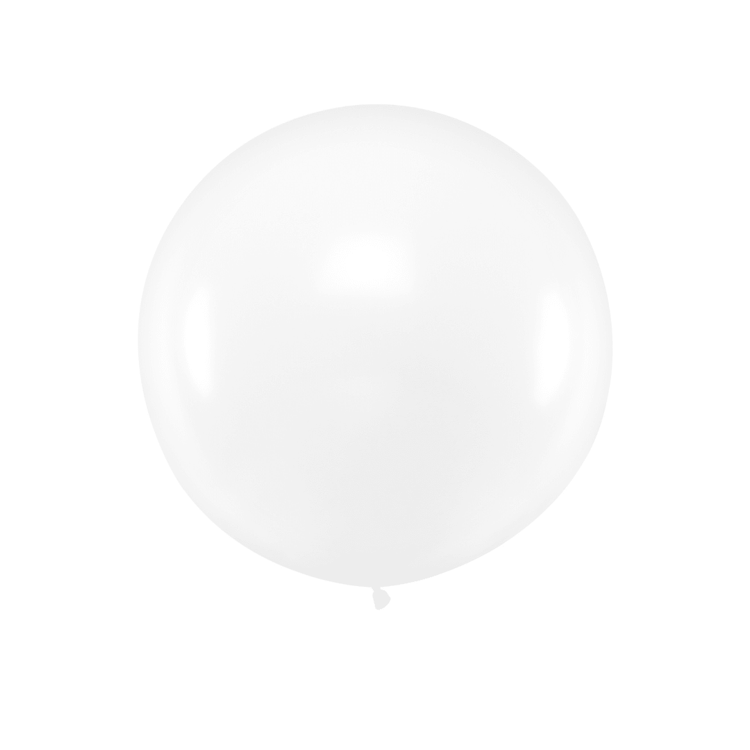XXL Ballon Weiß 1 Meter - TwentyFourParty