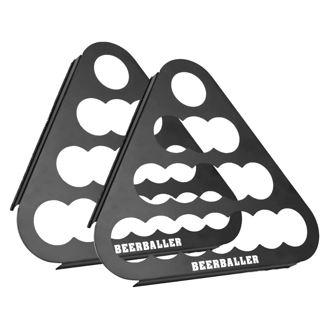 XXL Beer Pong Tisch „LED NEON“ mit Löchern - TwentyFourParty